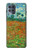 W2681 Field Of Poppies Vincent Van Gogh Hard Case and Leather Flip Case For Motorola Moto G100