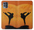 W3024 Kung Fu Karate Fighter Hard Case and Leather Flip Case For Motorola Moto G100