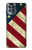 W3295 US National Flag Hard Case and Leather Flip Case For Motorola Moto G100