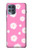 W3500 Pink Floral Pattern Hard Case and Leather Flip Case For Motorola Moto G100