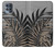 W3692 Gray Black Palm Leaves Hard Case and Leather Flip Case For Motorola Moto G100