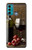 W1316 Grapes Bottle and Glass of Red Wine Hard Case and Leather Flip Case For Motorola Moto G60, G40 Fusion