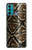 W2712 Anaconda Amazon Snake Skin Graphic Printed Hard Case and Leather Flip Case For Motorola Moto G60, G40 Fusion