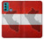 W3018 Peru Flag Hard Case and Leather Flip Case For Motorola Moto G60, G40 Fusion