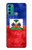 W3022 Haiti Flag Hard Case and Leather Flip Case For Motorola Moto G60, G40 Fusion