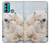 W3373 Polar Bear Hug Family Hard Case and Leather Flip Case For Motorola Moto G60, G40 Fusion