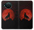 W2955 Wolf Howling Red Moon Hard Case and Leather Flip Case For Nokia X10