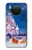 W3282 Santa Xmas Castle Hard Case and Leather Flip Case For Nokia X10