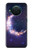 W3324 Crescent Moon Galaxy Hard Case and Leather Flip Case For Nokia X10