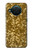 W3388 Gold Glitter Graphic Print Hard Case and Leather Flip Case For Nokia X10