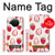 W3481 Strawberry Hard Case and Leather Flip Case For Nokia X10