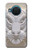 W0574 Tiger Carving Hard Case and Leather Flip Case For Nokia X20