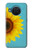 W3039 Vintage Sunflower Blue Hard Case and Leather Flip Case For Nokia X20