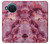 W3052 Pink Marble Graphic Printed Hard Case and Leather Flip Case For Nokia X20