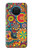 W3272 Colorful Pattern Hard Case and Leather Flip Case For Nokia X20