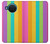 W3678 Colorful Rainbow Vertical Hard Case and Leather Flip Case For Nokia X20