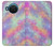 W3706 Pastel Rainbow Galaxy Pink Sky Hard Case and Leather Flip Case For Nokia X20