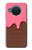W3754 Strawberry Ice Cream Cone Hard Case and Leather Flip Case For Nokia X20