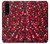 W3757 Pomegranate Hard Case and Leather Flip Case For Sony Xperia 5 III