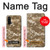 W3294 Army Desert Tan Coyote Camo Camouflage Hard Case and Leather Flip Case For OnePlus Nord CE 5G