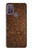 W0542 Rust Texture Hard Case and Leather Flip Case For Motorola Moto G10 Power