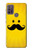 W1145 Yellow Mustache Sun Hard Case and Leather Flip Case For Motorola Moto G10 Power