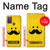 W1145 Yellow Mustache Sun Hard Case and Leather Flip Case For Motorola Moto G10 Power