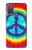 W1870 Tie Dye Peace Hard Case and Leather Flip Case For Motorola Moto G10 Power