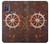 W2766 Ship Wheel Rusty Texture Hard Case and Leather Flip Case For Motorola Moto G10 Power