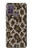 W3389 Seamless Snake Skin Pattern Graphic Hard Case and Leather Flip Case For Motorola Moto G10 Power