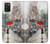 W0108 Girl in The Rain Hard Case and Leather Flip Case For Samsung Galaxy A03S