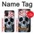 W0223 Vampire Skull Tattoo Hard Case and Leather Flip Case For Samsung Galaxy A03S