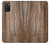 W0599 Wood Graphic Printed Hard Case and Leather Flip Case For Samsung Galaxy A03S