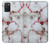 W2920 Bloody Marble Hard Case and Leather Flip Case For Samsung Galaxy A03S