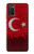 W2991 Turkey Football Soccer Hard Case and Leather Flip Case For Samsung Galaxy A03S