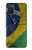 W3297 Brazil Flag Vintage Football Graphic Hard Case and Leather Flip Case For Samsung Galaxy A03S