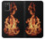 W3379 Fire Frame Hard Case and Leather Flip Case For Samsung Galaxy A03S