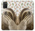 W3559 Sloth Pattern Hard Case and Leather Flip Case For Samsung Galaxy A03S