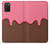 W3754 Strawberry Ice Cream Cone Hard Case and Leather Flip Case For Samsung Galaxy A03S