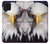 W0854 Eagle American Hard Case and Leather Flip Case For Samsung Galaxy A22 4G