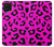 W1850 Pink Leopard Pattern Hard Case and Leather Flip Case For Samsung Galaxy A22 4G