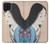 W3483 Japan Beauty Kimono Hard Case and Leather Flip Case For Samsung Galaxy A22 4G