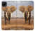 W0310 African Elephant Hard Case and Leather Flip Case For Samsung Galaxy A22 5G