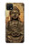 W0344 Buddha Rock Carving Hard Case and Leather Flip Case For Samsung Galaxy A22 5G