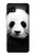 W1072 Panda Bear Hard Case and Leather Flip Case For Samsung Galaxy A22 5G