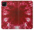 W2480 Tie Dye Red Hard Case and Leather Flip Case For Samsung Galaxy A22 5G