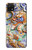 W2584 Traditional Chinese Dragon Art Hard Case and Leather Flip Case For Samsung Galaxy A22 5G