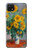 W2937 Claude Monet Bouquet of Sunflowers Hard Case and Leather Flip Case For Samsung Galaxy A22 5G