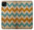 W3033 Vintage Wood Chevron Graphic Printed Hard Case and Leather Flip Case For Samsung Galaxy A22 5G