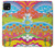 W3407 Hippie Art Hard Case and Leather Flip Case For Samsung Galaxy A22 5G